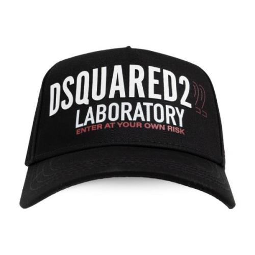 Dsquared2 Baseball Cap Black, Herr