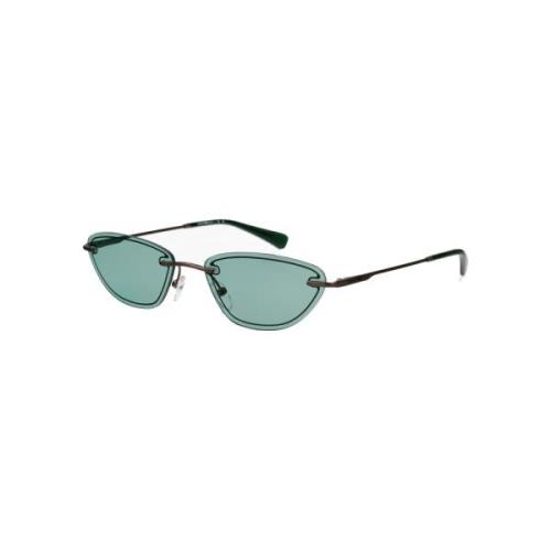 Emporio Armani Stiliga solglasögon 0Ea2158 Green, Dam