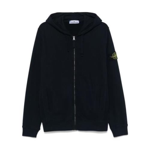 Stone Island Blå Tröja för Män Aw24 Blue, Herr