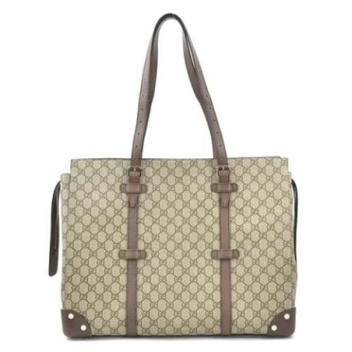 Gucci Vintage Pre-owned Canvas gucci-vskor Brown, Unisex