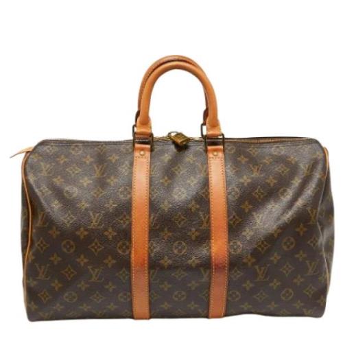 Louis Vuitton Vintage Pre-owned Canvas louis-vuitton-vskor Brown, Dam