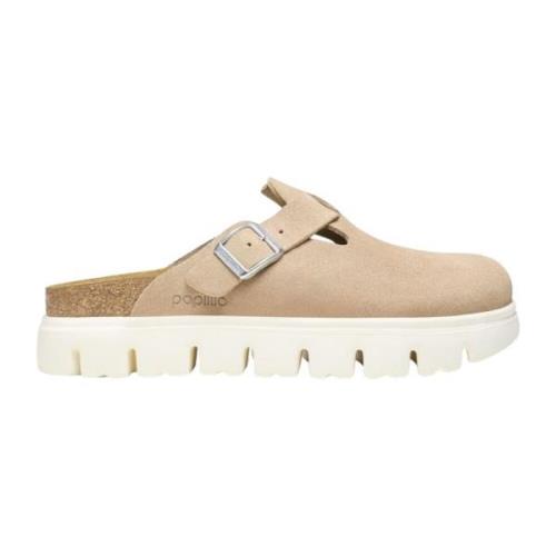 Birkenstock Beige Sandaler Beige, Dam