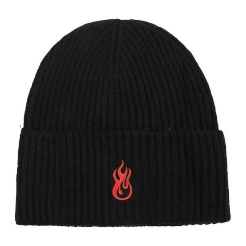 Vision OF Super Svart Beanie Mössa för Män Black, Herr