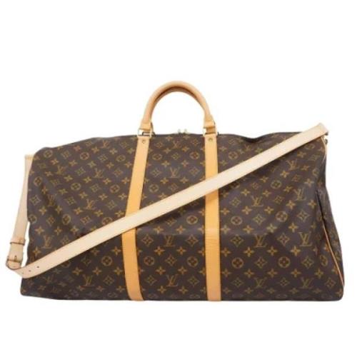 Louis Vuitton Vintage Pre-owned Canvas louis-vuitton-vskor Brown, Dam