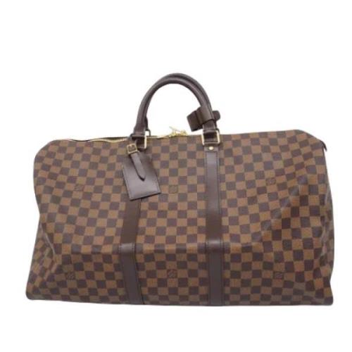 Louis Vuitton Vintage Pre-owned Canvas louis-vuitton-vskor Brown, Dam