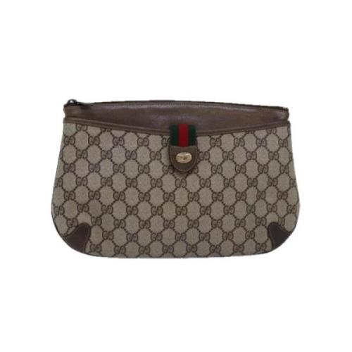 Gucci Vintage Pre-owned Tyg gucci-vskor Beige, Dam