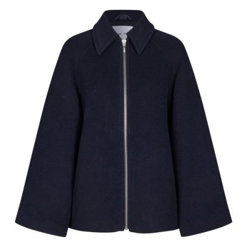 Samsøe Samsøe Alma Jacket - Outer Space Blue, Dam