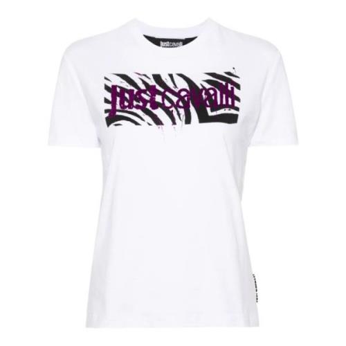 Just Cavalli T-shirts och Polos White, Dam