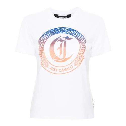 Just Cavalli T-shirts och Polos White, Dam