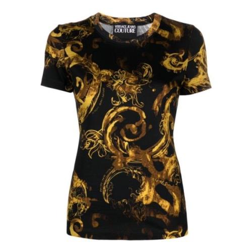 Versace Jeans Couture T-shirts och Polos Black, Dam