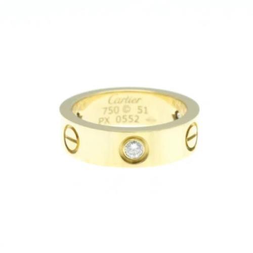 Cartier Vintage Pre-owned Guld ringar Yellow, Dam