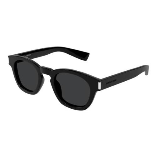 Saint Laurent Svart/Grå Solglasögon SL 746 Black, Unisex