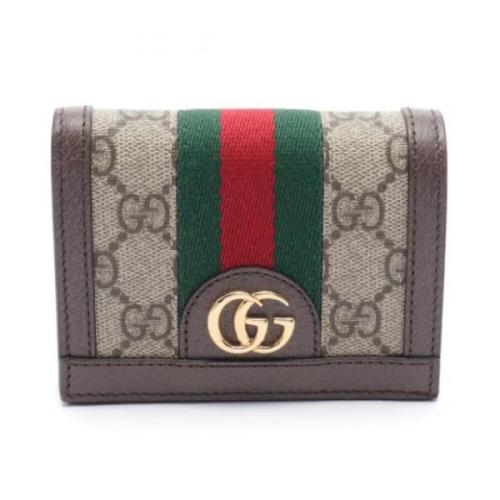 Gucci Vintage Pre-owned Laeder plnbcker Multicolor, Dam