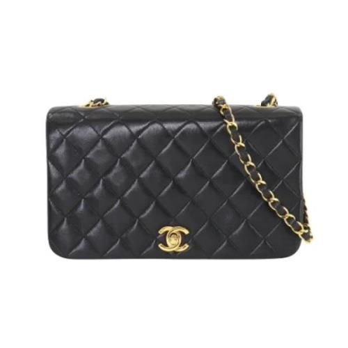 Chanel Vintage Pre-owned Laeder chanel-vskor Black, Dam