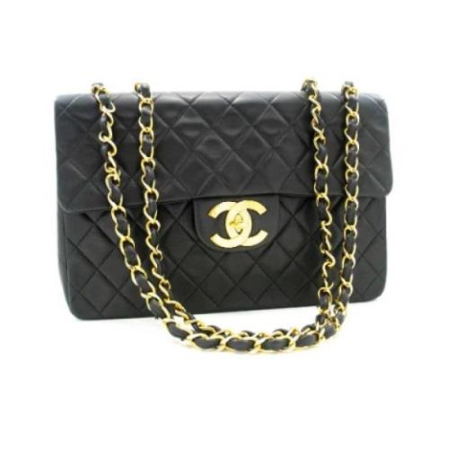 Chanel Vintage Pre-owned Laeder chanel-vskor Black, Dam