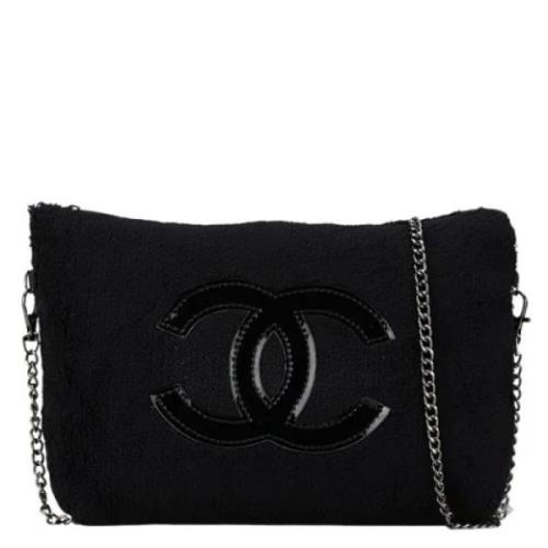 Chanel Vintage Pre-owned Canvas chanel-vskor Black, Dam