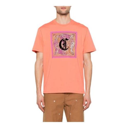 Just Cavalli T-shirts och Polos Pink, Herr