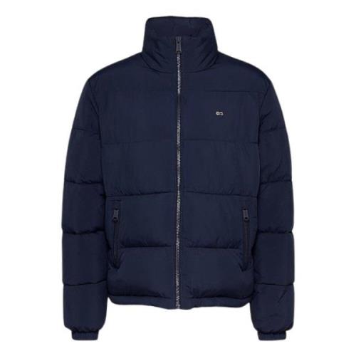 Tommy Hilfiger Blå Pufferjacka med vattenavvisande finish Blue, Dam