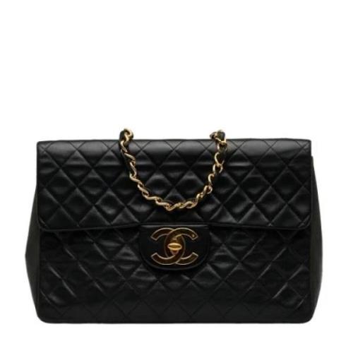 Chanel Vintage Pre-owned Laeder chanel-vskor Black, Dam