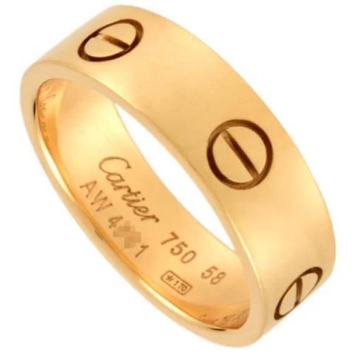 Cartier Vintage Pre-owned Guld ringar Yellow, Herr