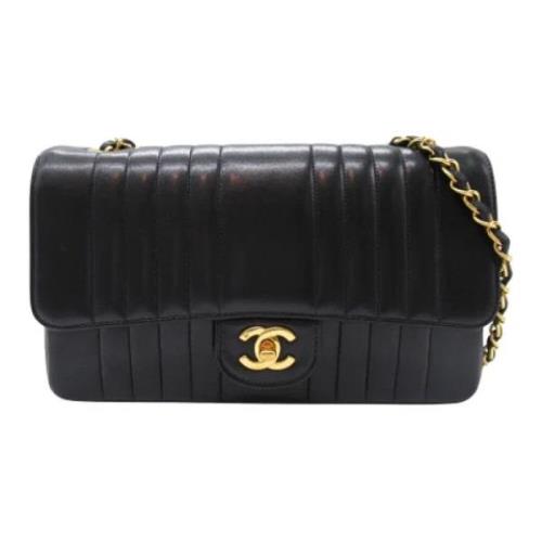 Chanel Vintage Pre-owned Laeder chanel-vskor Black, Dam