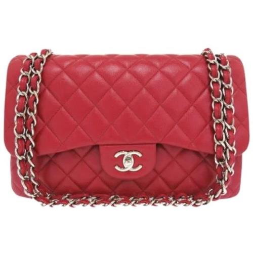 Chanel Vintage Pre-owned Laeder chanel-vskor Red, Dam