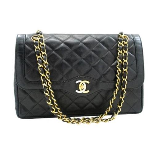 Chanel Vintage Pre-owned Laeder chanel-vskor Black, Dam