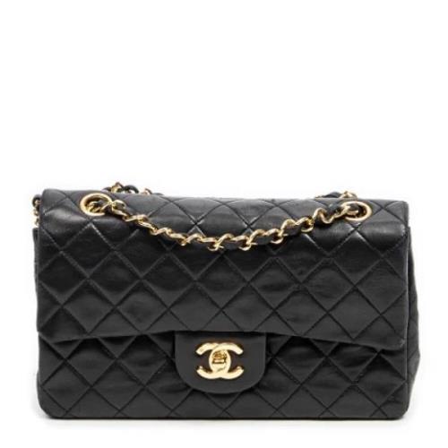 Chanel Vintage Pre-owned Laeder axelremsvskor Black, Dam