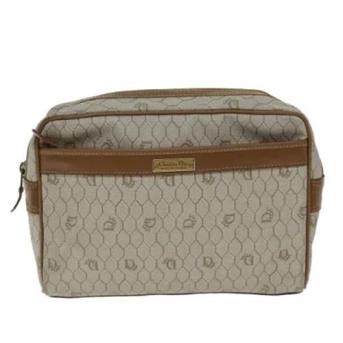 Dior Vintage Pre-owned Canvas dior-vskor Beige, Dam