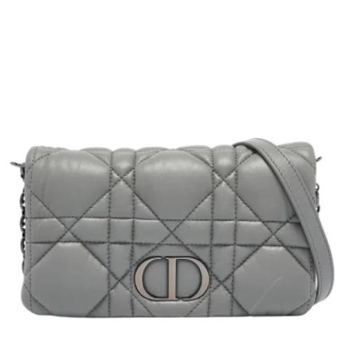 Dior Vintage Pre-owned Laeder dior-vskor Gray, Dam