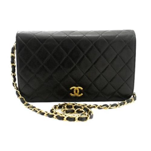 Chanel Vintage Pre-owned Laeder chanel-vskor Black, Dam