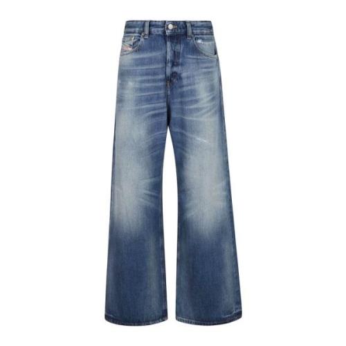 Diesel Vintage Stil Denim Byxor Blue, Dam