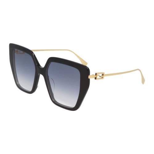 Fendi Kattögon Solglasögon Black, Unisex