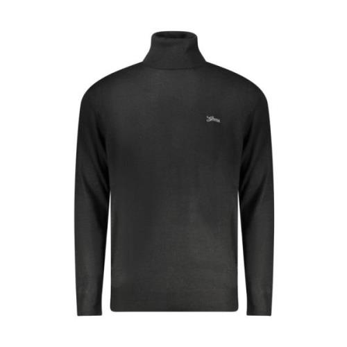 Guess Svart Polyester Pullover Black, Dam