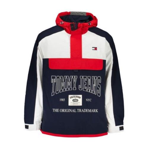 Tommy Hilfiger Sportig Huva Jacka med Fickor Multicolor, Herr