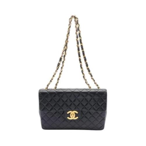 Chanel Vintage Pre-owned Laeder chanel-vskor Black, Dam