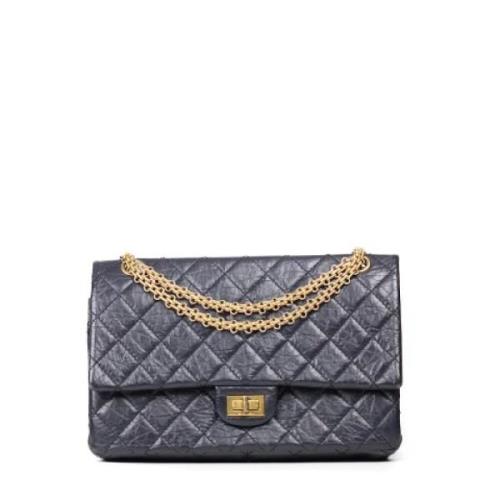 Chanel Vintage Pre-owned Laeder chanel-vskor Blue, Dam