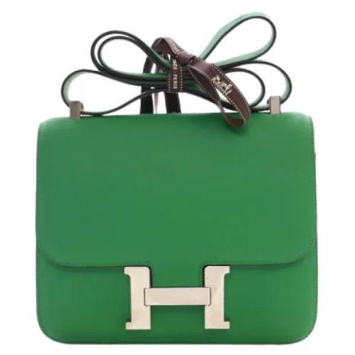 Hermès Vintage Pre-owned Laeder handvskor Green, Dam