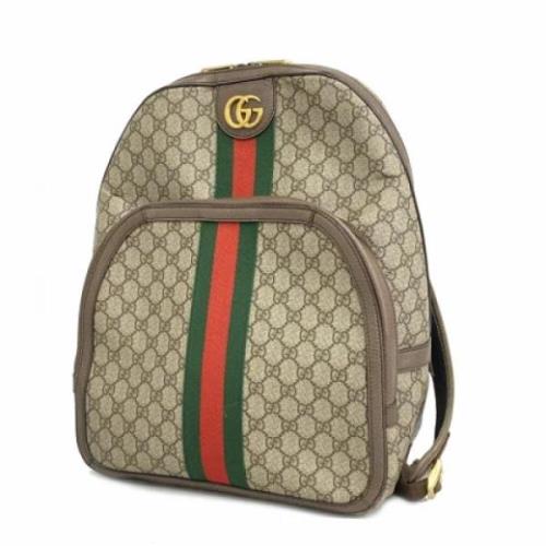 Gucci Vintage Pre-owned Laeder gucci-vskor Brown, Dam