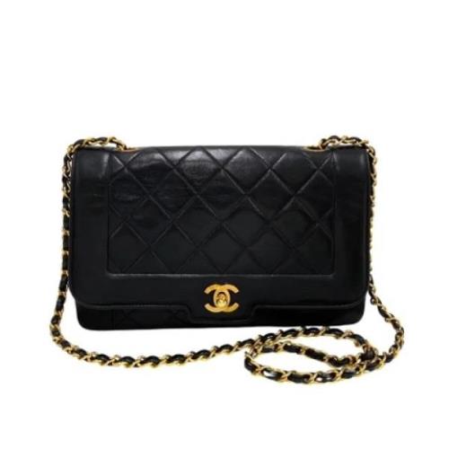 Chanel Vintage Pre-owned Laeder chanel-vskor Black, Dam