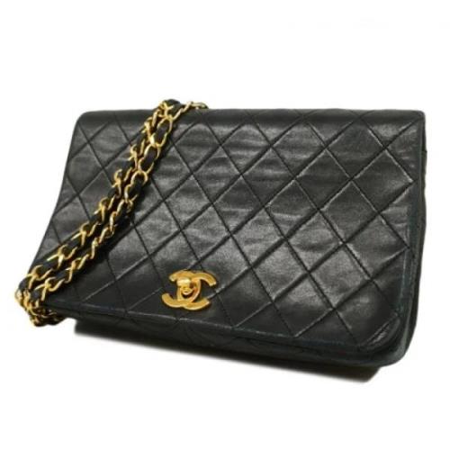 Chanel Vintage Pre-owned Laeder chanel-vskor Black, Dam