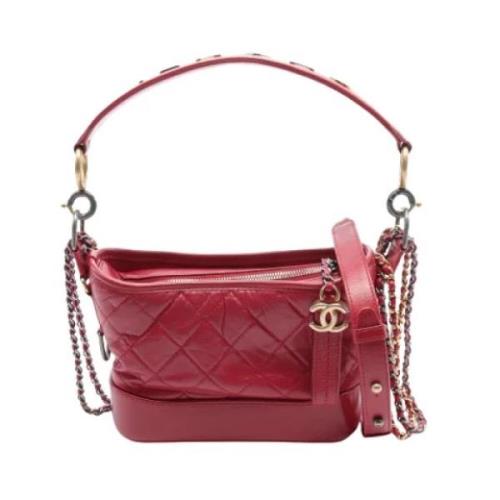 Chanel Vintage Pre-owned Laeder chanel-vskor Red, Dam