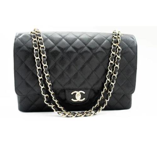 Chanel Vintage Pre-owned Laeder chanel-vskor Black, Dam