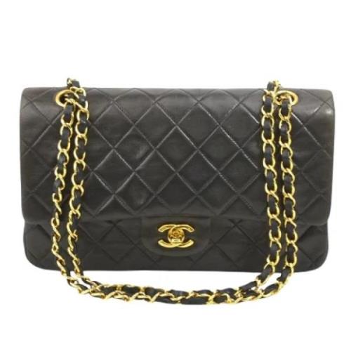 Chanel Vintage Pre-owned Laeder chanel-vskor Black, Dam