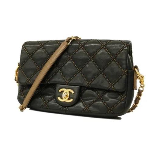 Chanel Vintage Pre-owned Laeder chanel-vskor Black, Dam