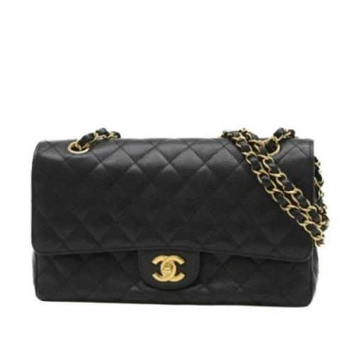 Chanel Vintage Pre-owned Laeder chanel-vskor Black, Dam