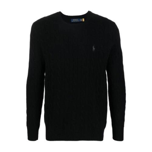 Polo Ralph Lauren Svarta Tröjor för Män Black, Herr