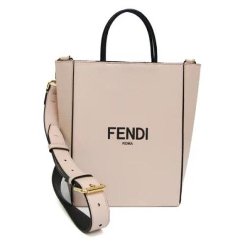 Fendi Vintage Pre-owned Laeder fendi-vskor Beige, Dam