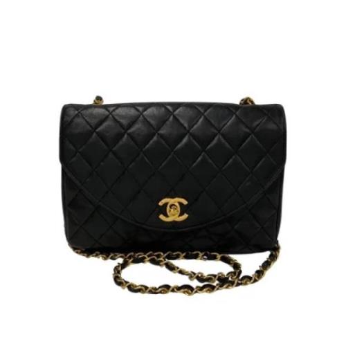 Chanel Vintage Pre-owned Laeder chanel-vskor Black, Dam