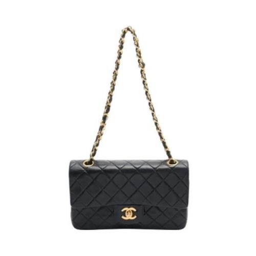 Chanel Vintage Pre-owned Laeder axelremsvskor Black, Dam